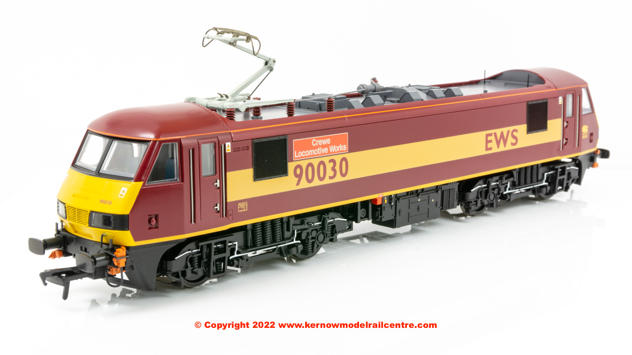 32-619SF Bachmann Class 90 90030 'Crewe Locomotive Works' EWS